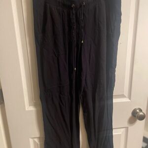 LC Lauren Conrad Black Wide Leg Pants
